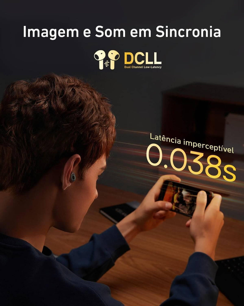 Fone Baseus ma10 - Cancelamento de Ruído,Proteção IPX06 a Prova de Água