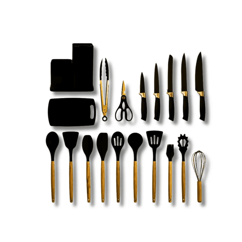 MasterChef 19X – Kit Completo de Utensílios de Silicone